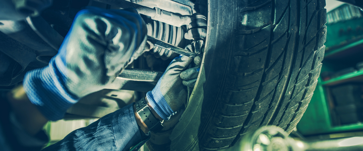 Technician checking vehicle - Repairs Whitwick